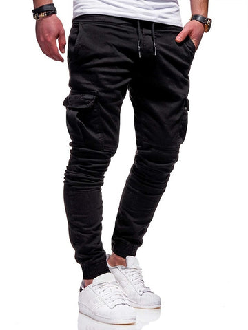 Image of Men Pants New Fashion Men Jogger Pants Men Fitness Bodybuilding Gyms Pants For Runners Clothing Autumn Sweatpants Size 3XL